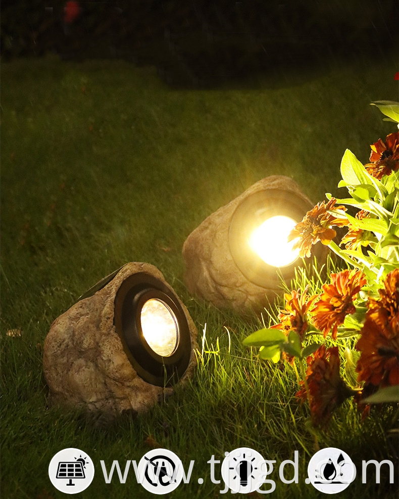 Simulated Stone Shape Spotlight